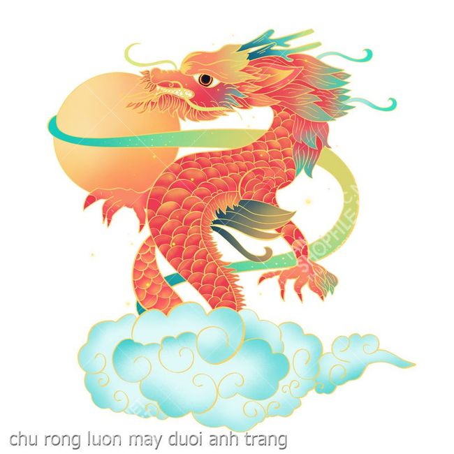 chu rong luon may duoi anh trang